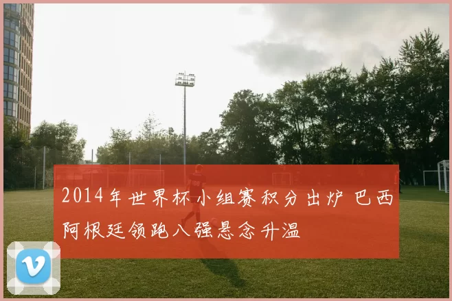 2014年世界杯小组赛积分出炉 巴西阿根廷领跑八强悬念升温